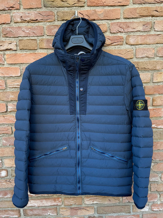 Stone Island Loom Woven Down Chambers Stretch Nylon-TC Jacket - XXL