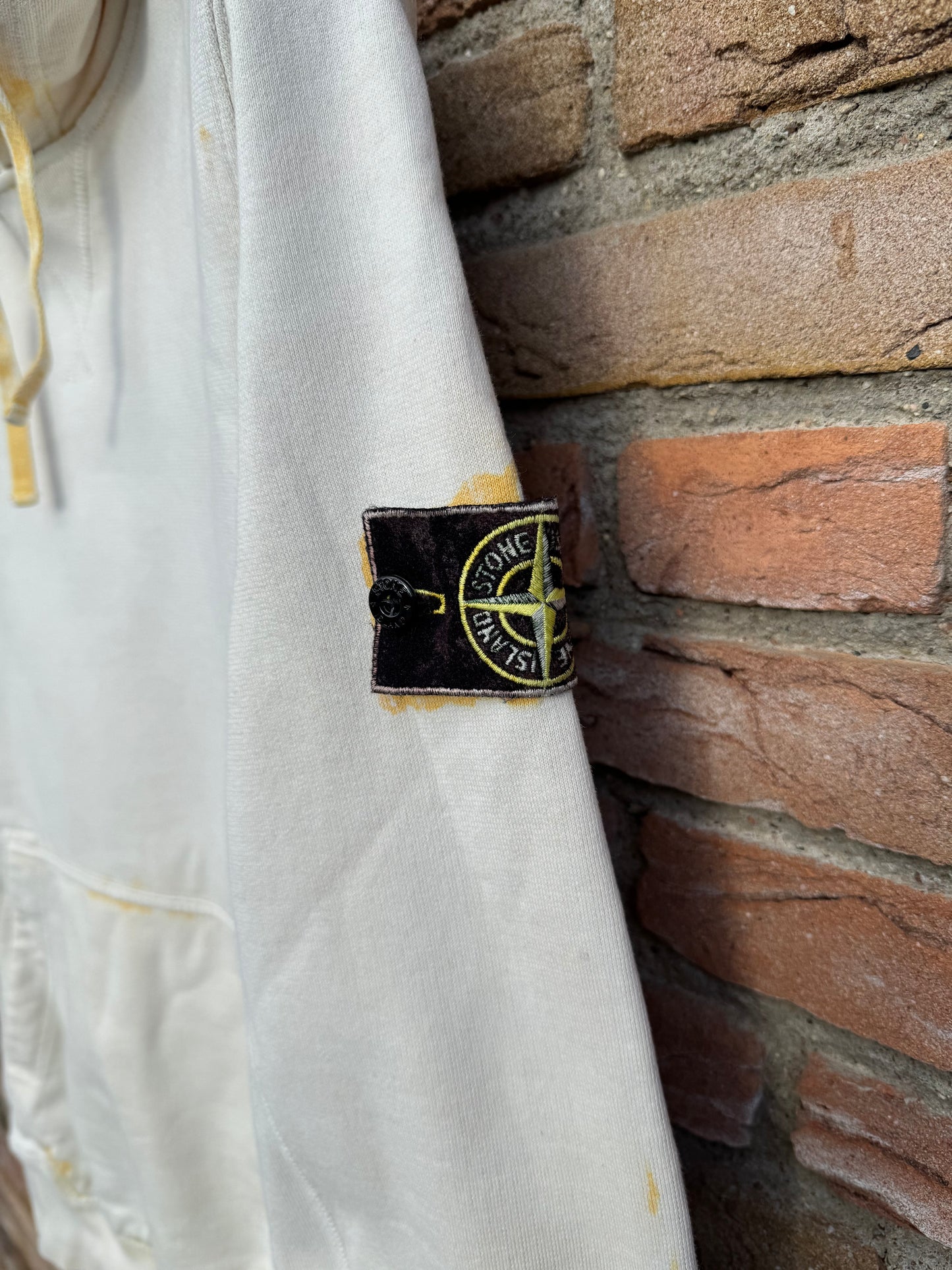 Stone Island Hand Corrosion Hoodie - M