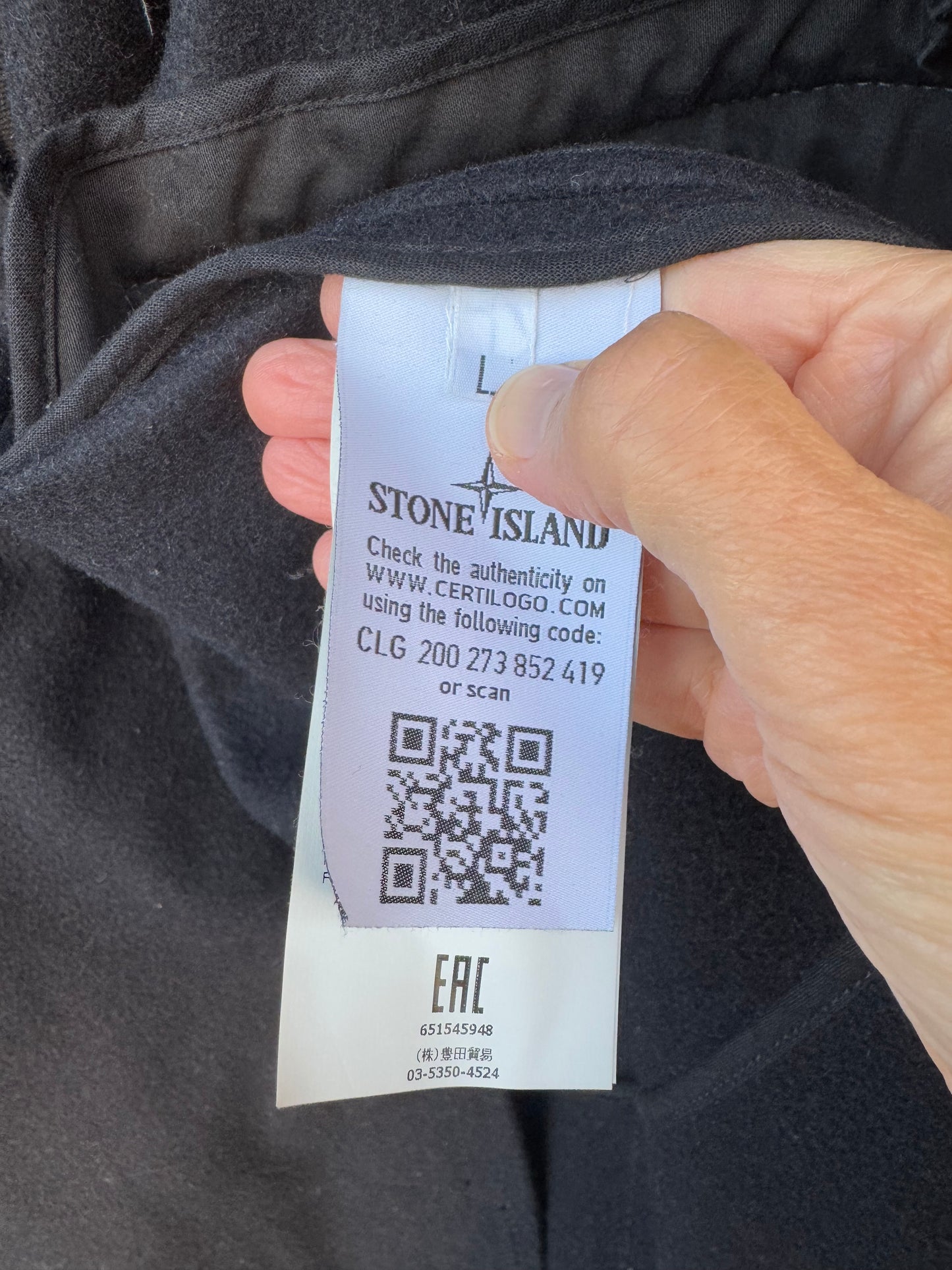 Stone Island Panno Speciale Jacket - L