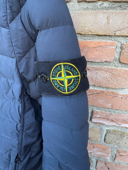 Stone Island Loom Woven Down Chambers Stretch Nylon-TC Jacket - S