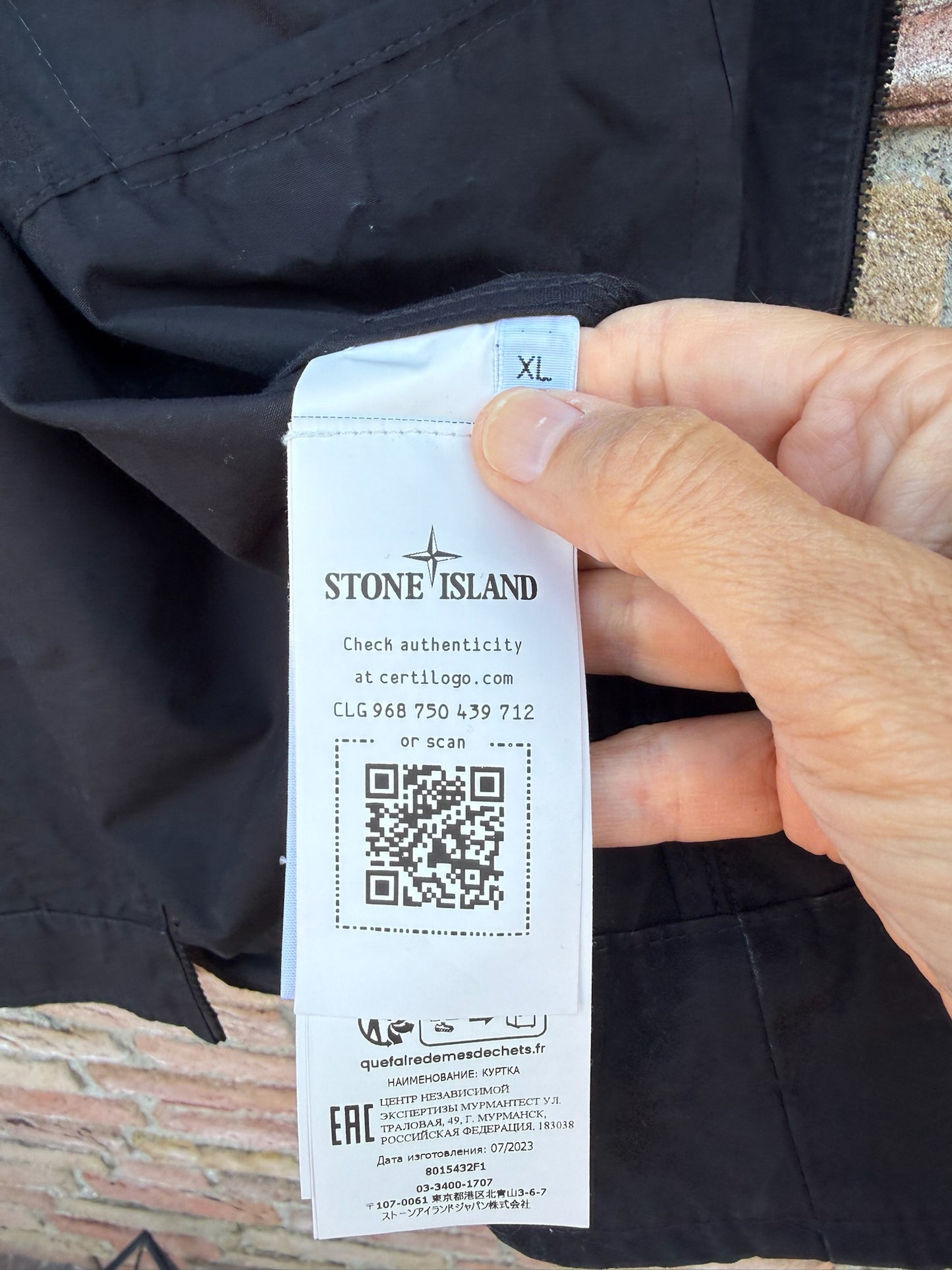 Stone Island O-Ventile Ghost Jacket - XL