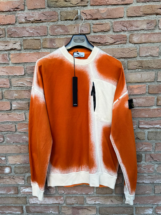 Stone Island Hand Sprayed Pullover - L