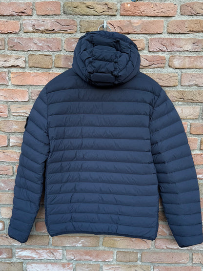 Stone Island Loom Woven Down Chambers Stretch Nylon-TC Jacket - S