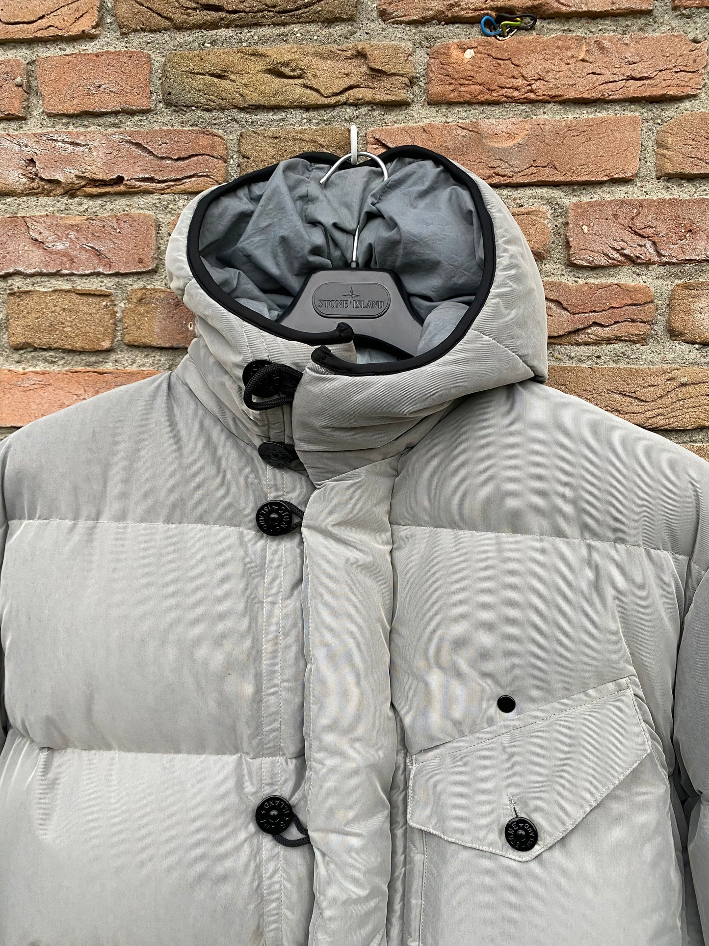 Stone Island Micro Light Daunenjacke - L