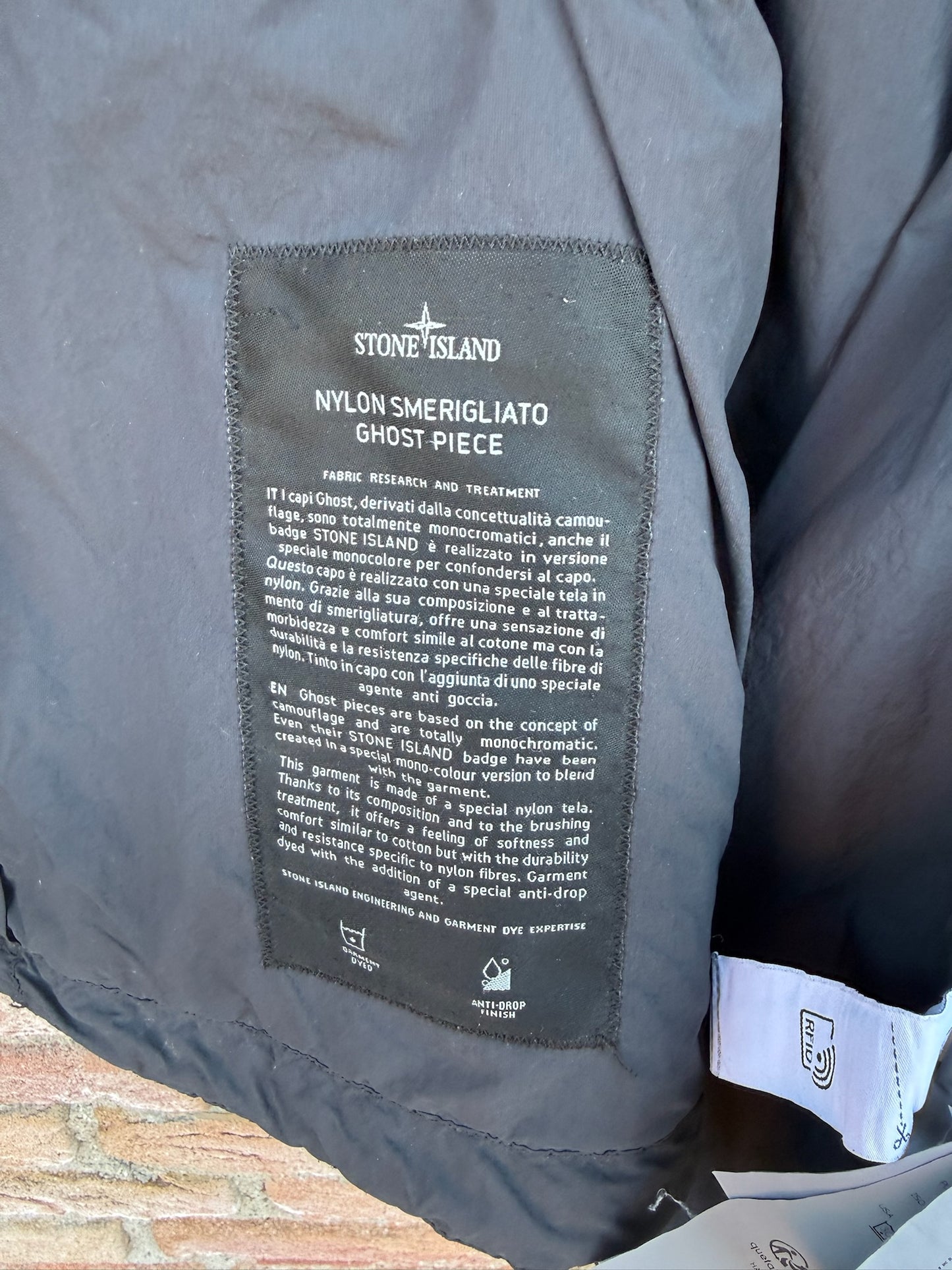 Stone Island Nylon Smerigliato Ghost Jacket - XXL