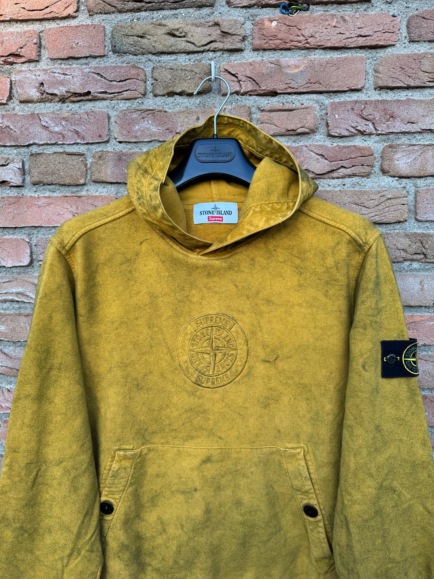 Stone Island x Supreme Dust Hoodie - S