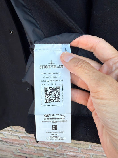 Stone Island Wool Ghost Jacket - L