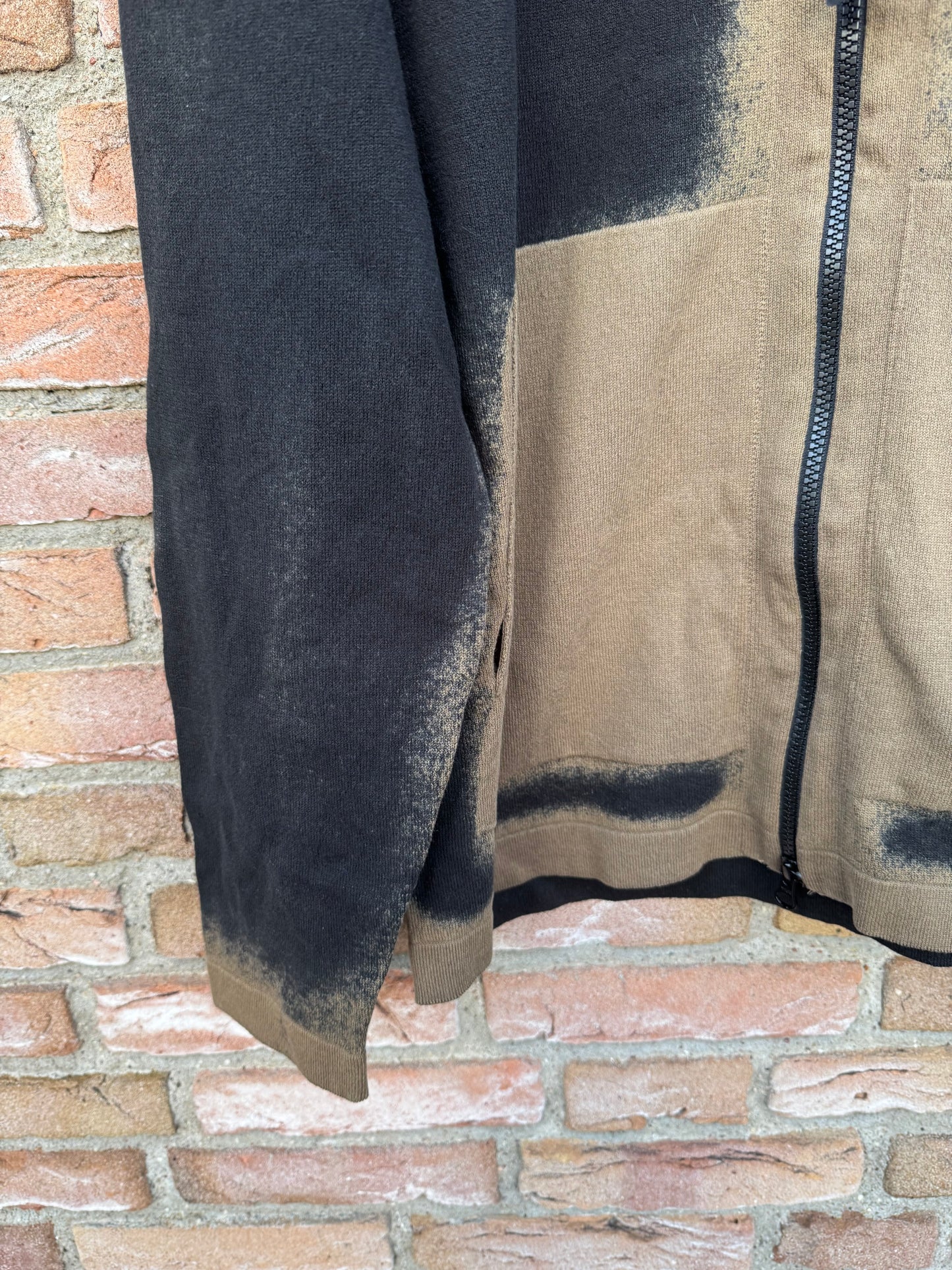 Stone Island Hand Sprayed Kapuzenjacke - L