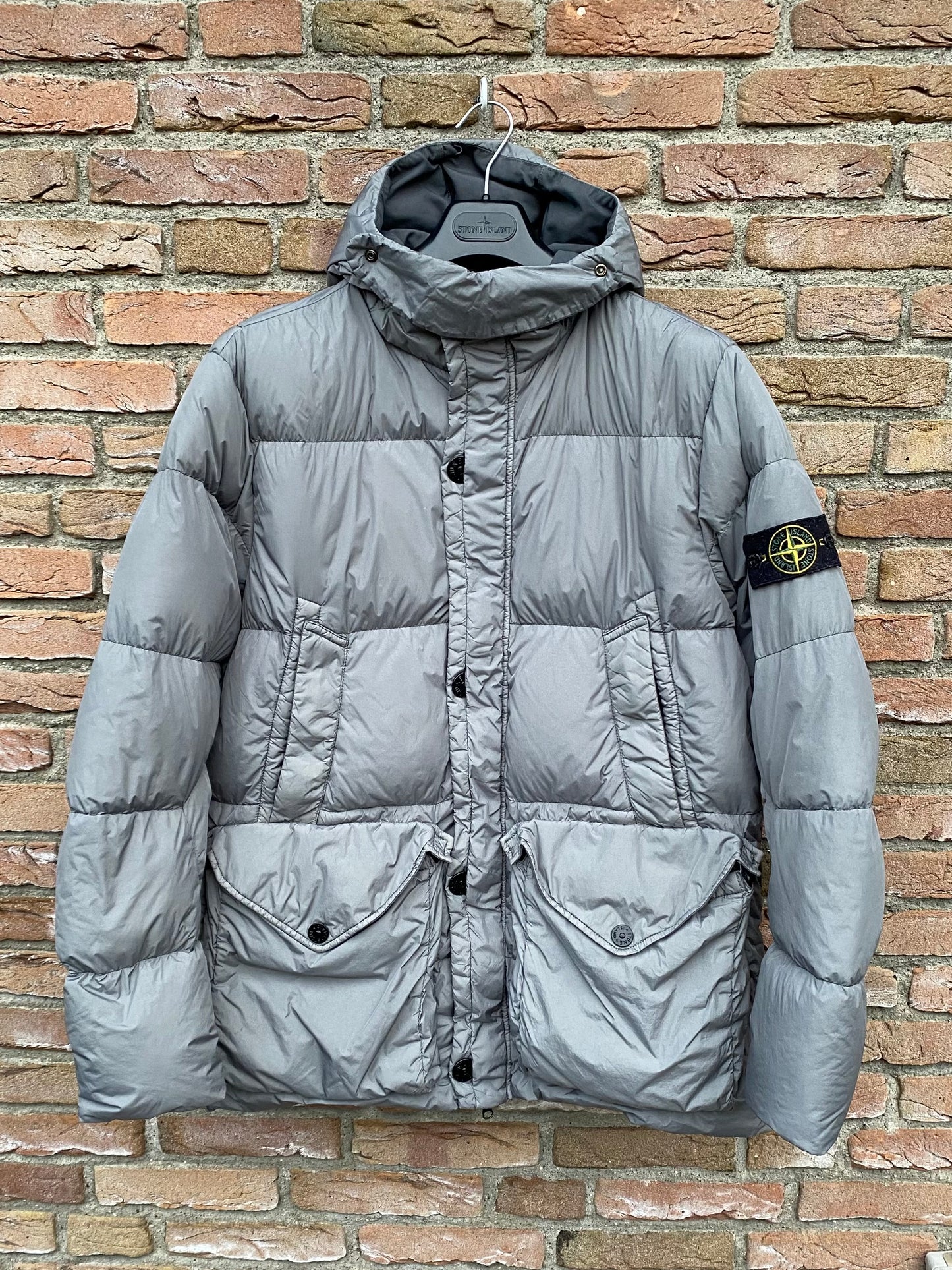 Stone Island Crinkle Reps Daunenjacke - XL