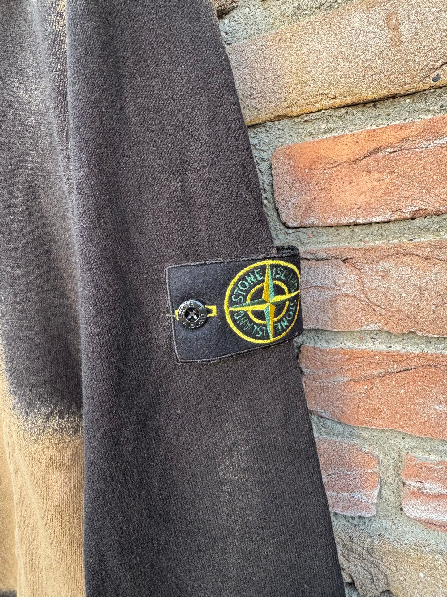 Stone Island Hand Sprayed Kapuzenjacke - L