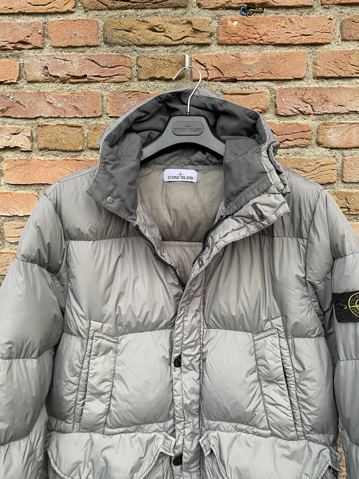 Stone Island Crinkle Reps Daunenjacke - XL