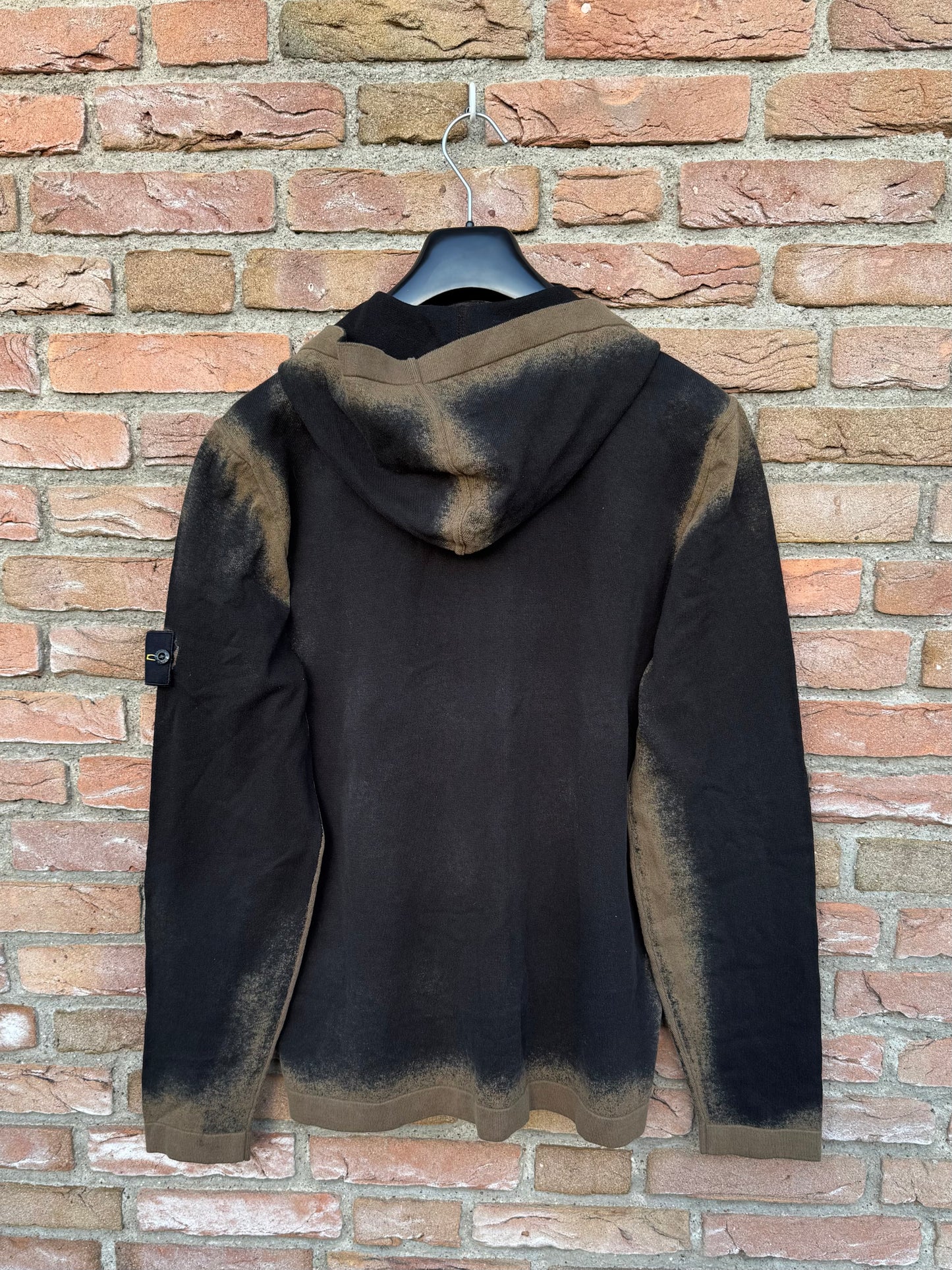 Stone Island Hand Sprayed Kapuzenjacke - L