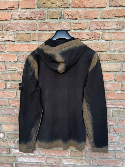 Stone Island Hand Sprayed Kapuzenjacke - L