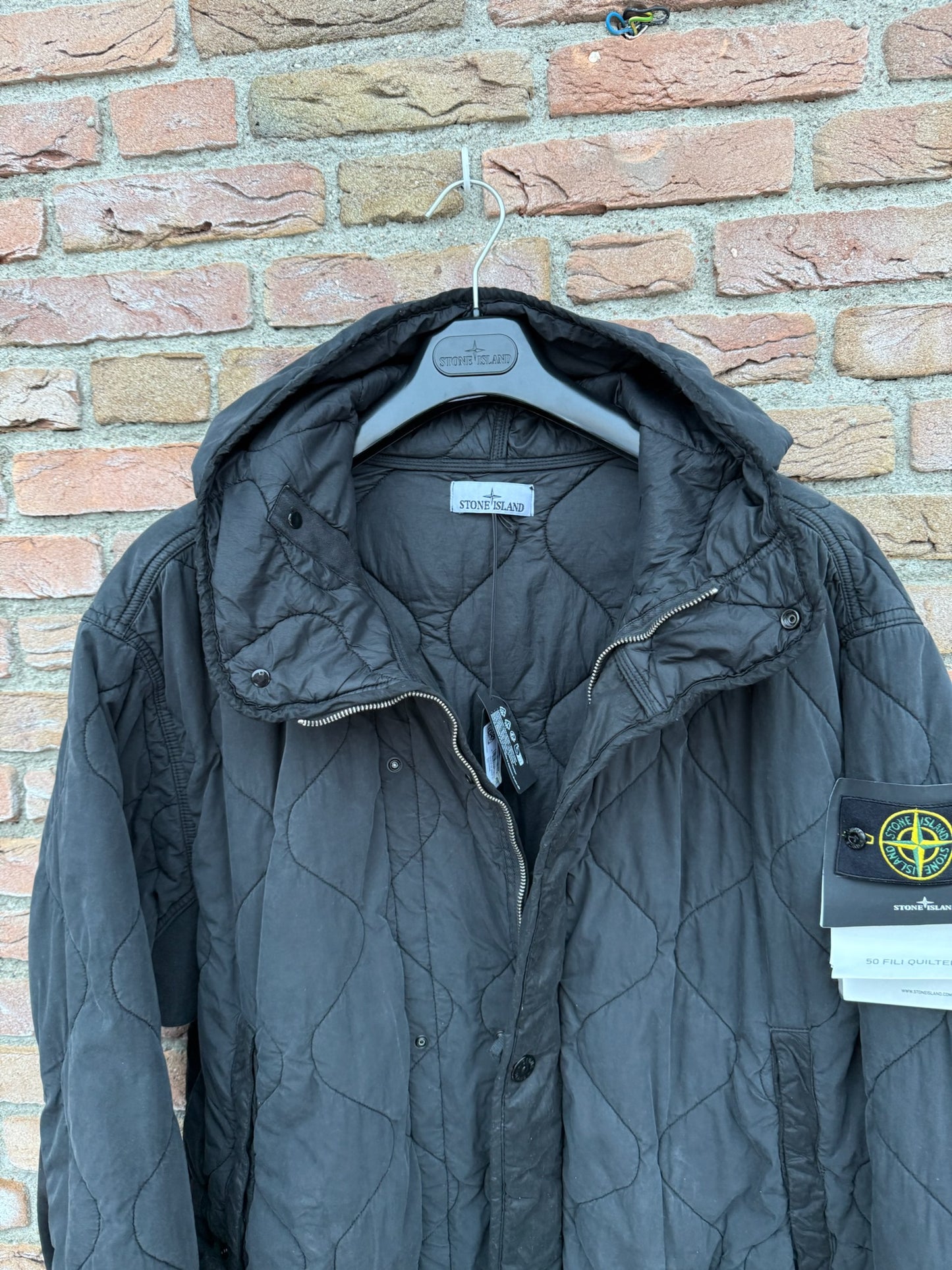 Stone Island 50 Fili Quilted-TC Jacket - XL