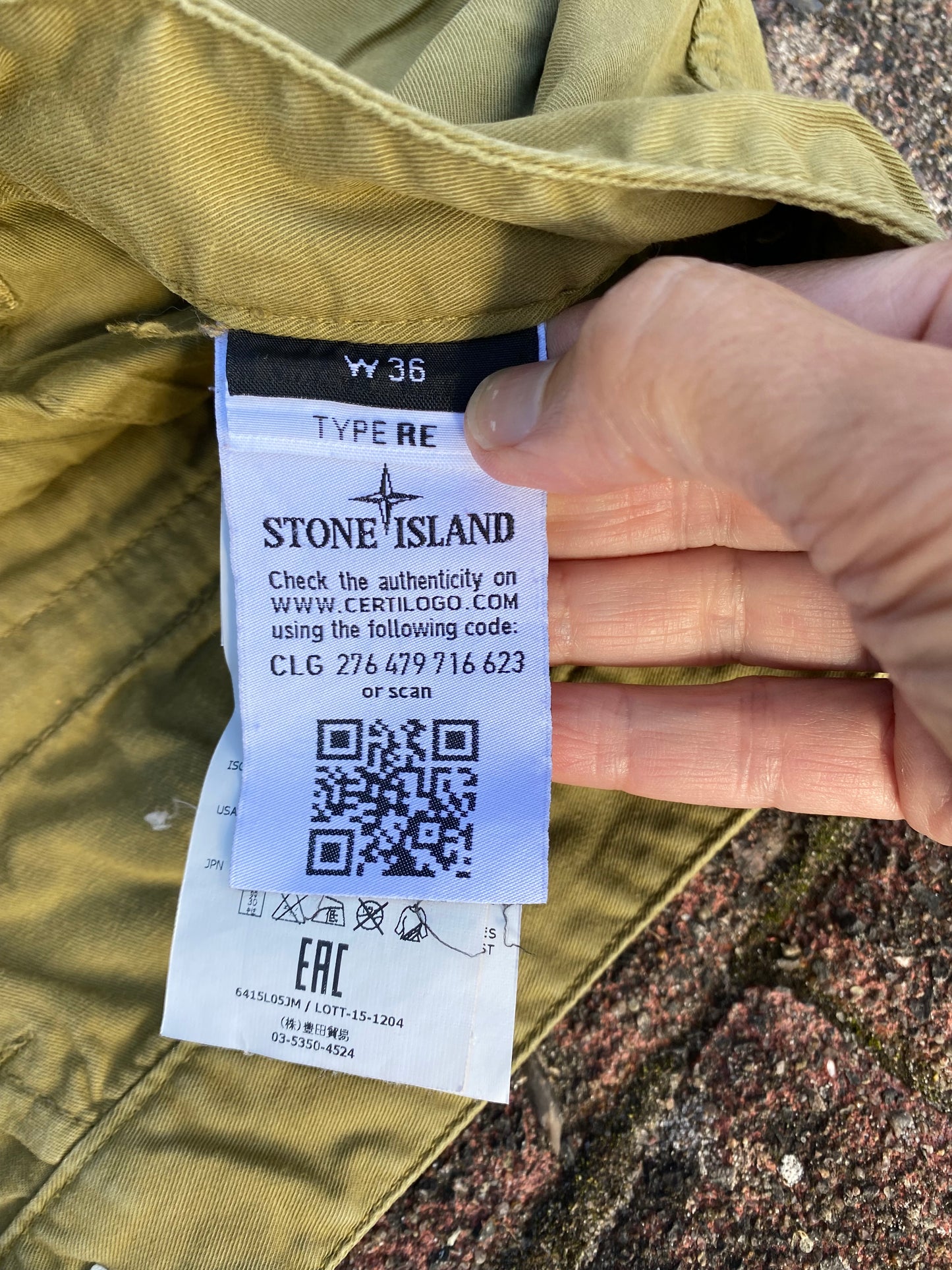 Stone Island Cargo Shorts - W36