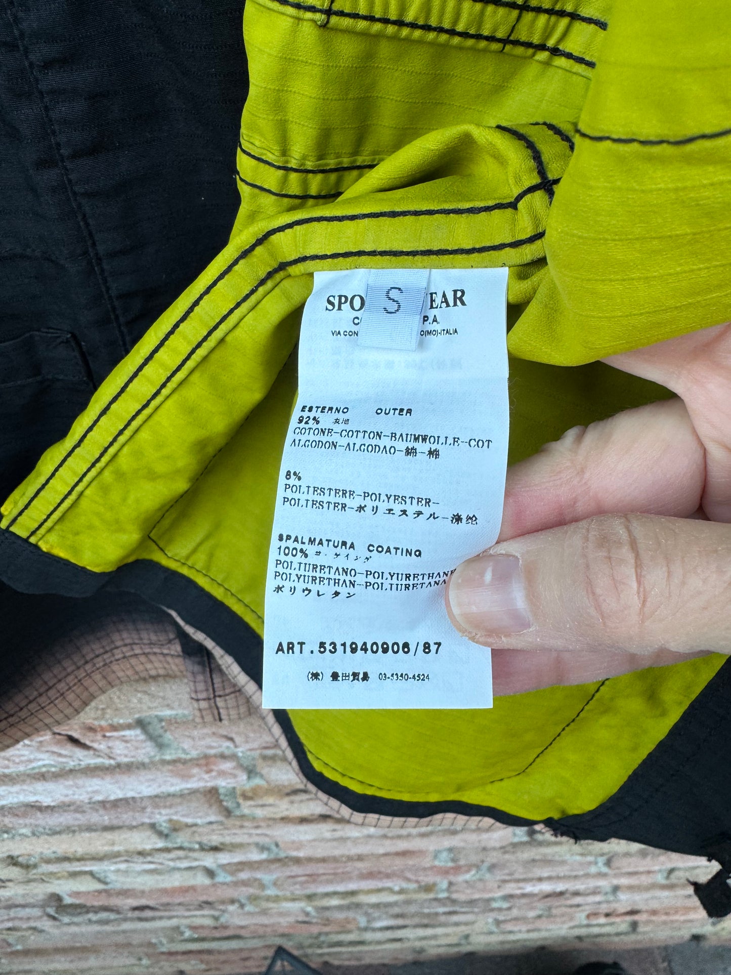 Stone Island Shadow Project Ripstop Jacke - S