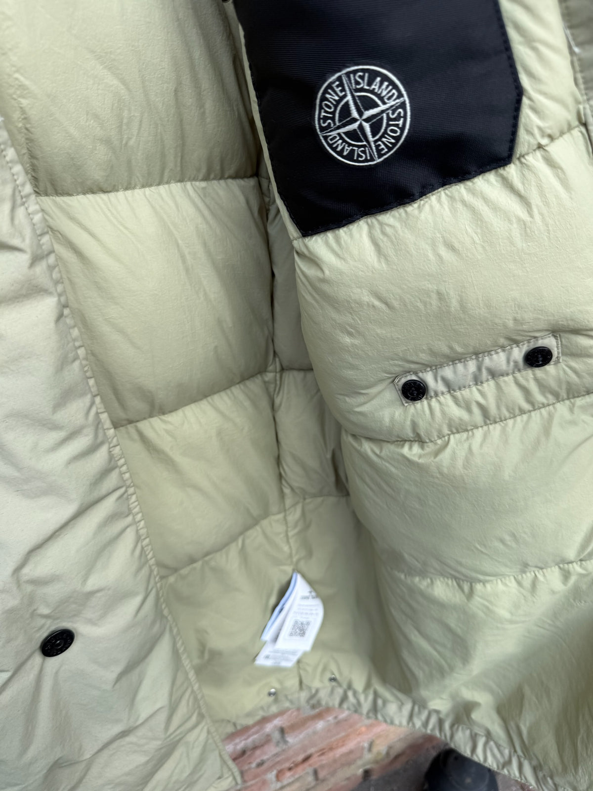 Stone Island Naslan Light Watro Down-TC Jacket - L