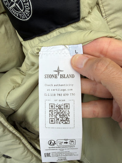 Stone Island Naslan Light Watro Down-TC Jacket - L