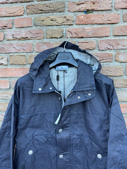 Stone Island Raw Plated Linen Marina Jacke - M