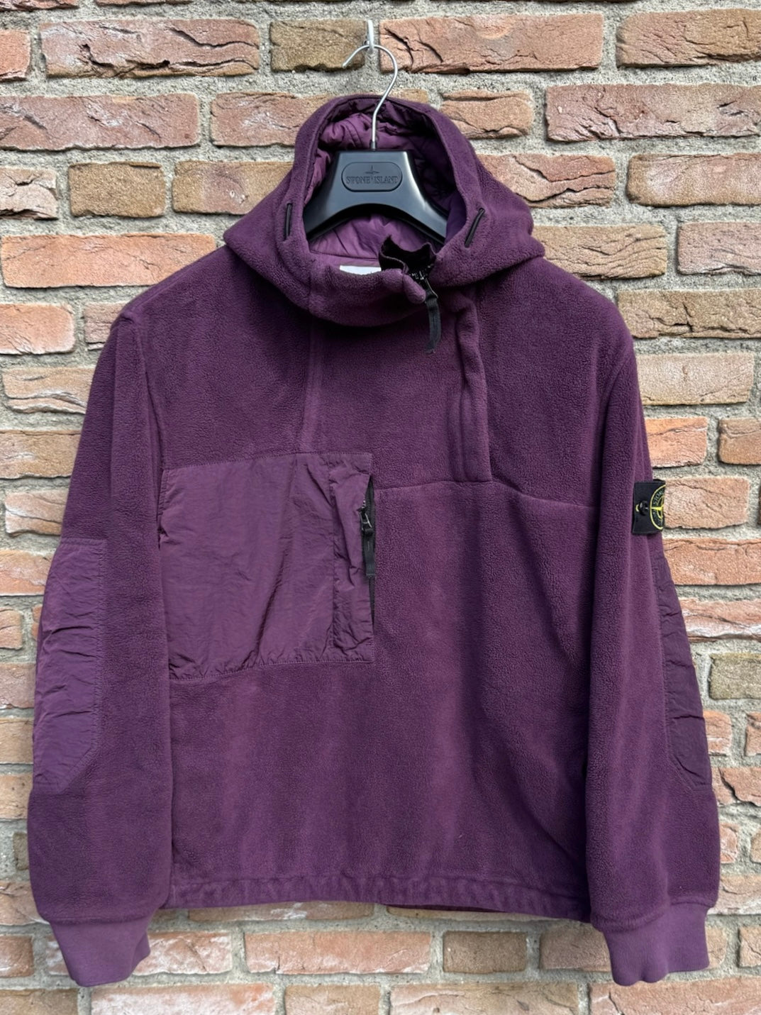 Stone Island Cotton Pile with Nylon-TC Smock - M