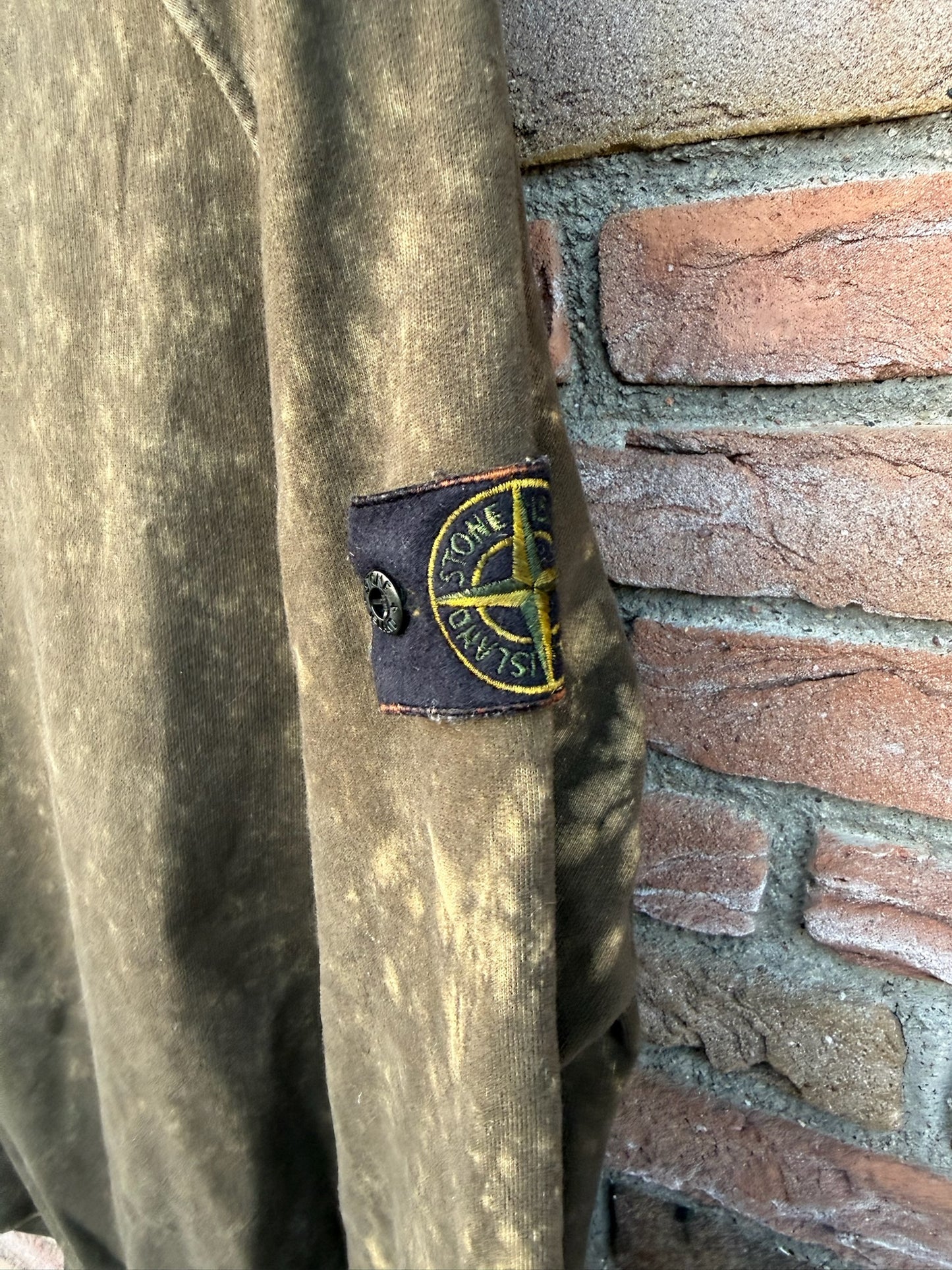 Stone Island OVD Off-Dye Hoodie - L