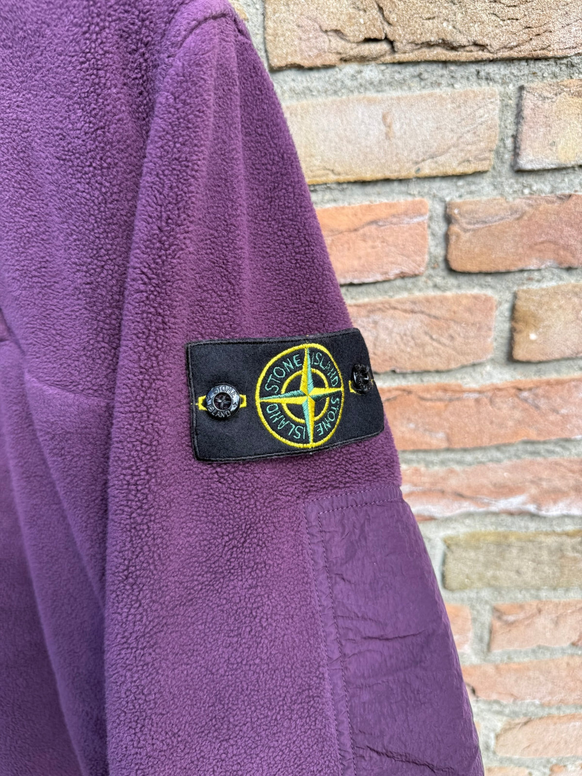 Stone Island Cotton Pile with Nylon-TC Smock - M