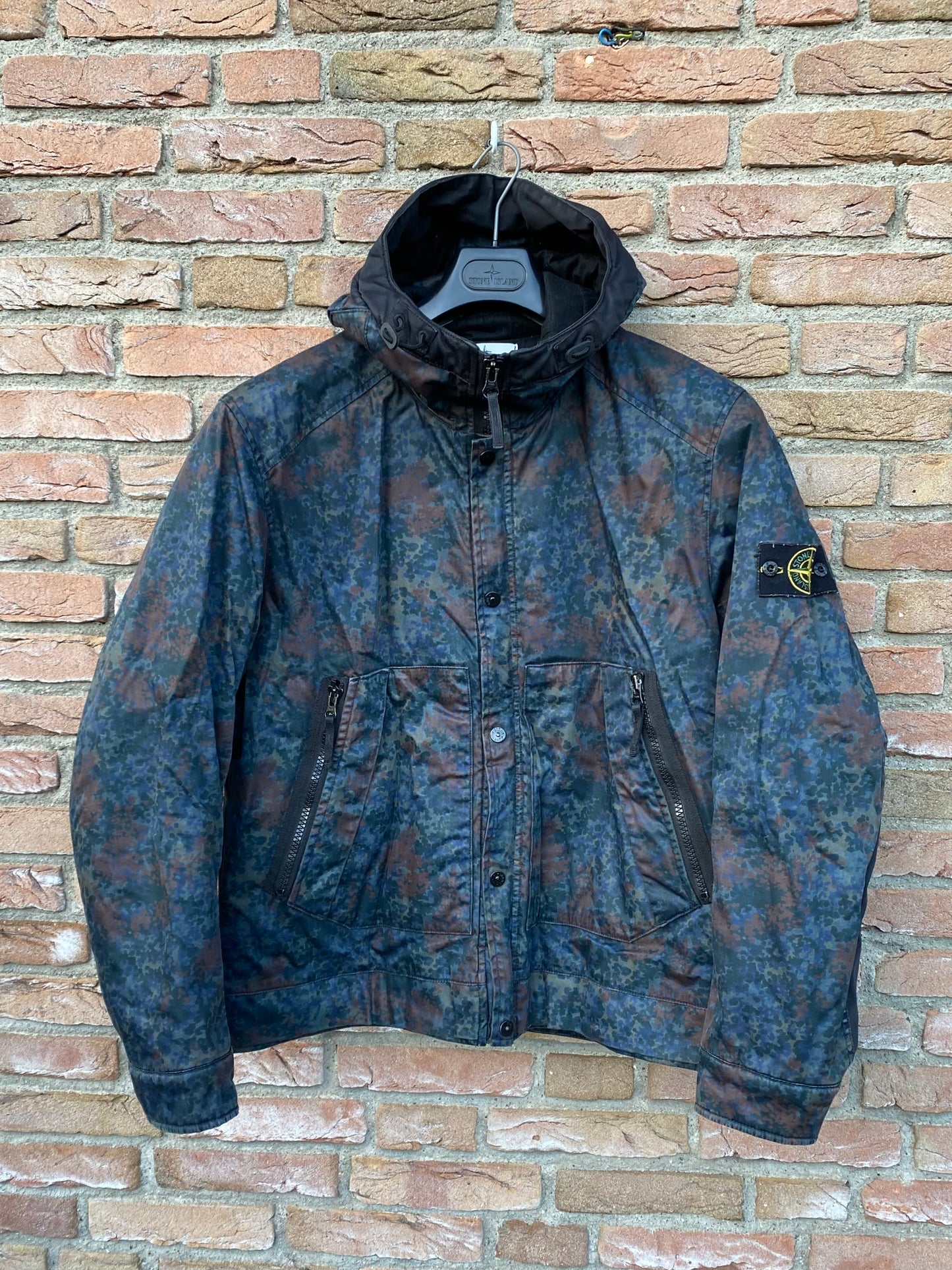 Stone Island Raso Camo Print Jacke - XL