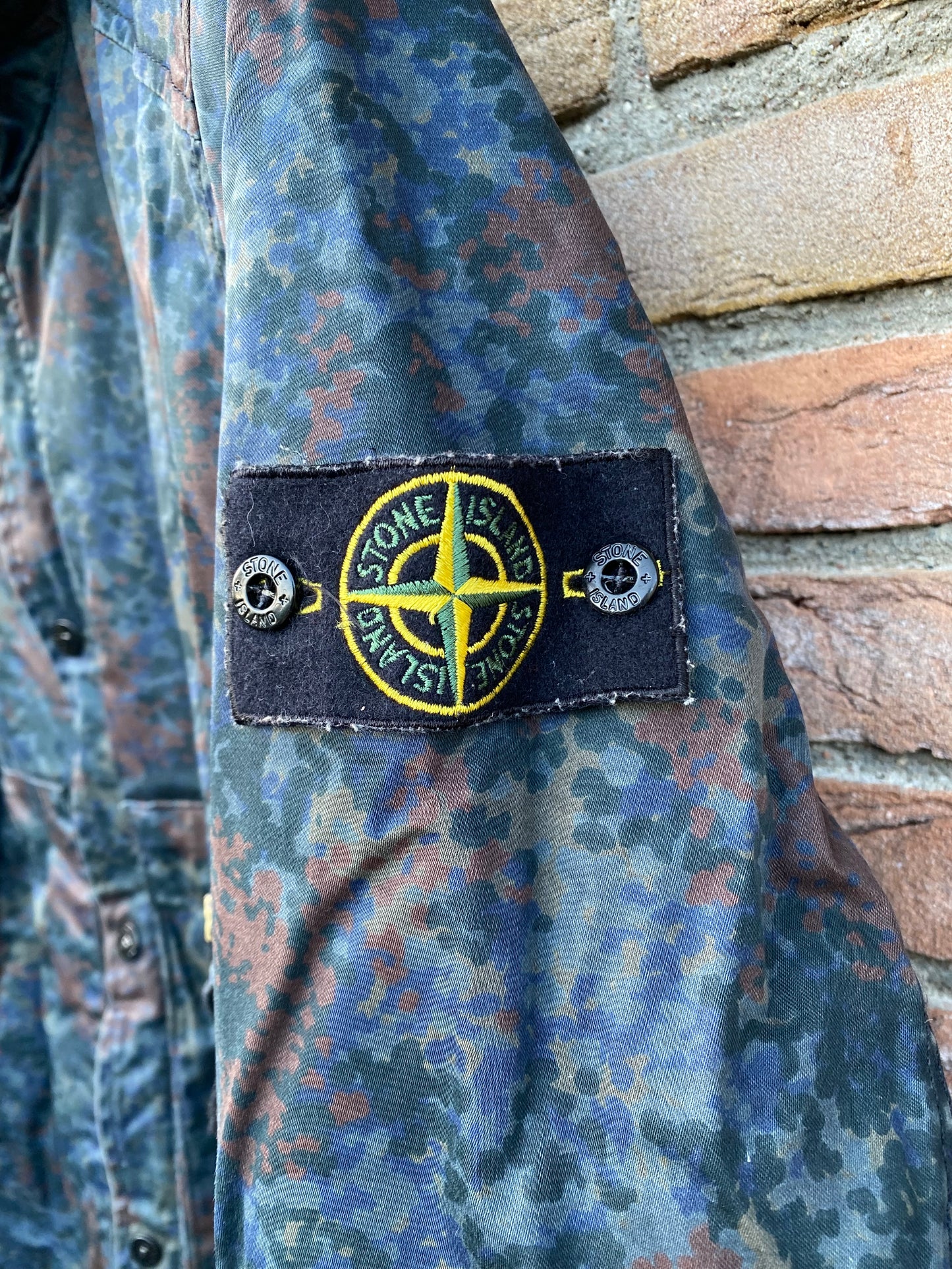 Stone Island Raso Camo Print Jacke - XL