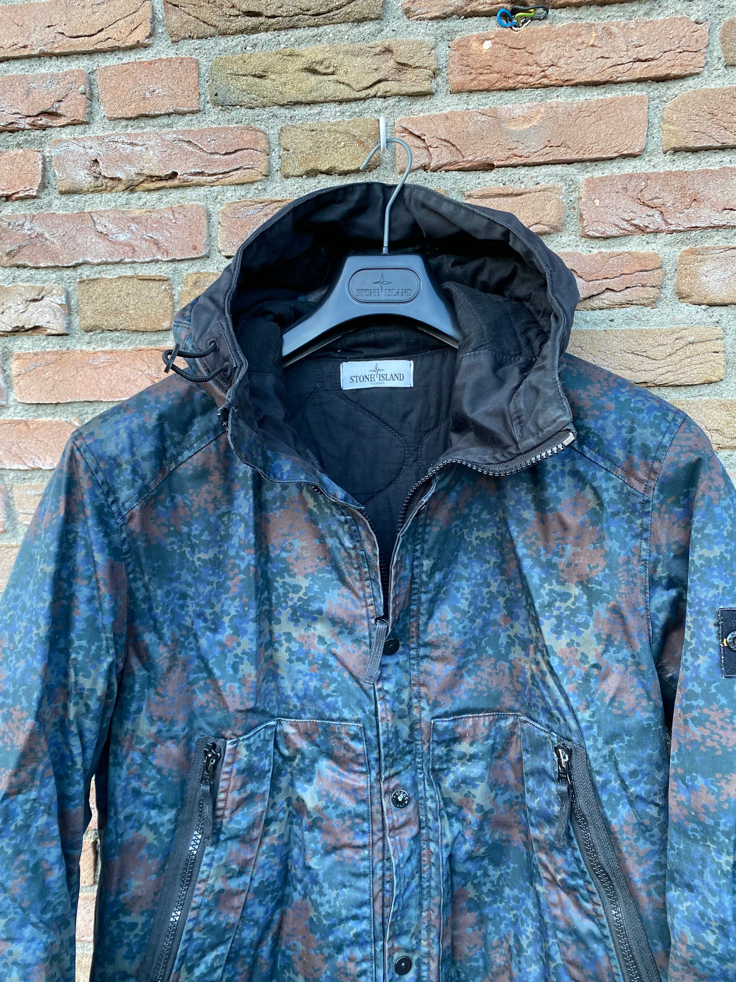 Stone Island Raso Camo Print Jacke - XL