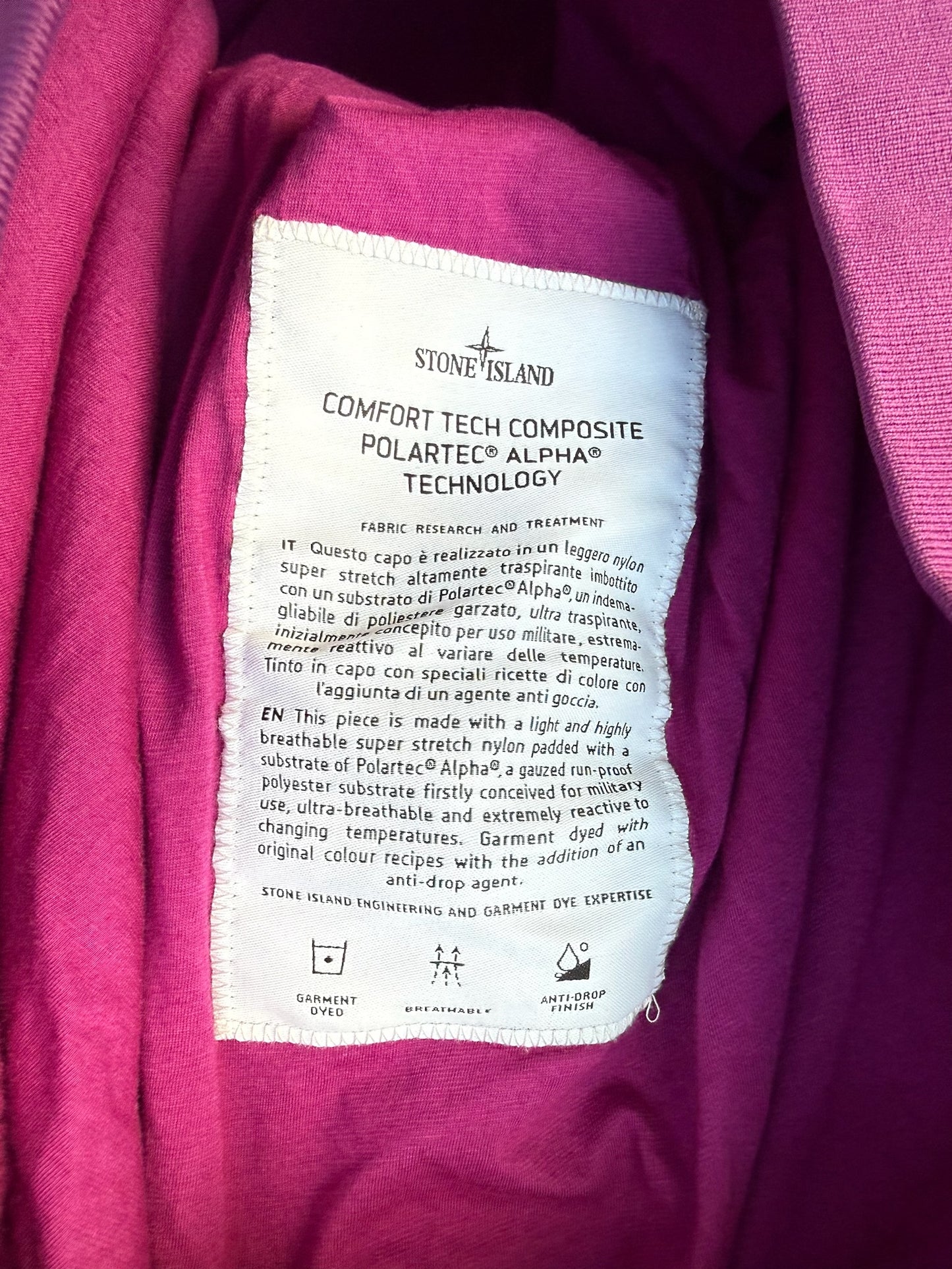 Stone Island Comfort Tech Composite Polartec Pullover - XXL