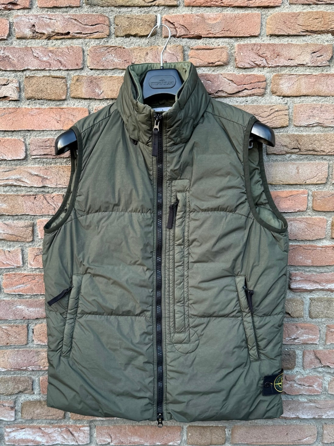 Stone Island Garment Dyed Crinkle Reps NY Down Gilet - M