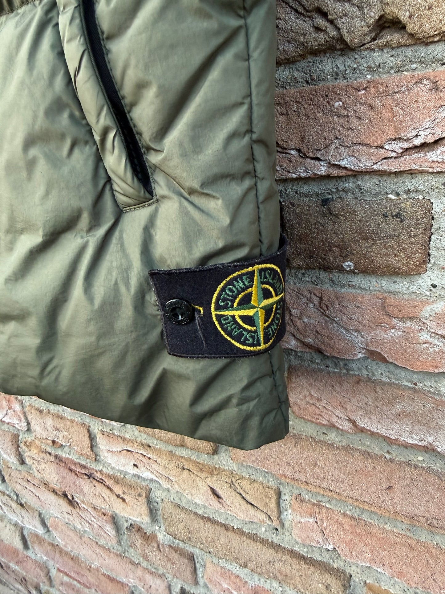 Stone Island Garment Dyed Crinkle Reps NY Down Gilet - M