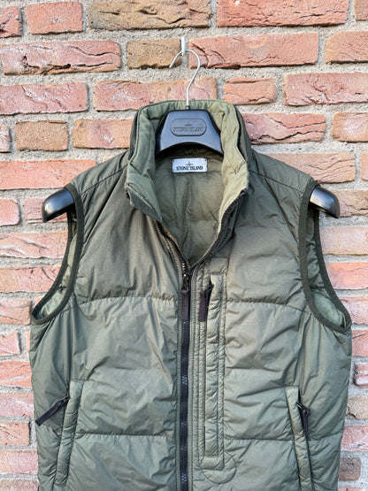 Stone Island Garment Dyed Crinkle Reps NY Down Gilet - M