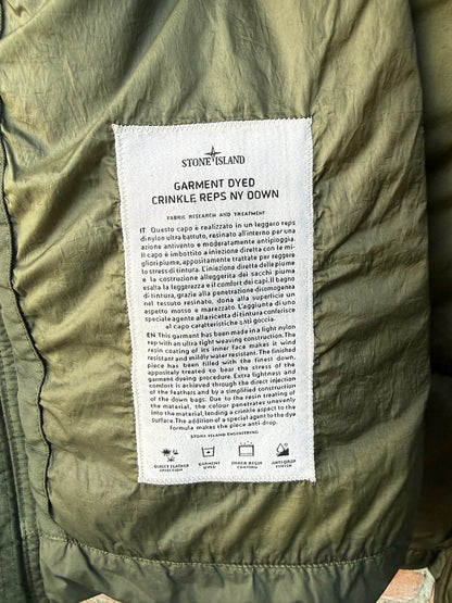 Stone Island Garment Dyed Crinkle Reps NY Down Gilet - M