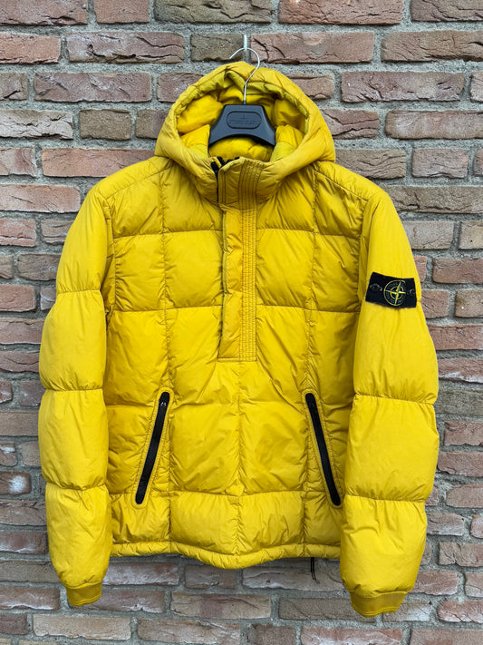 Stone Island Crinkle Reps NY Down Zip Smock - L