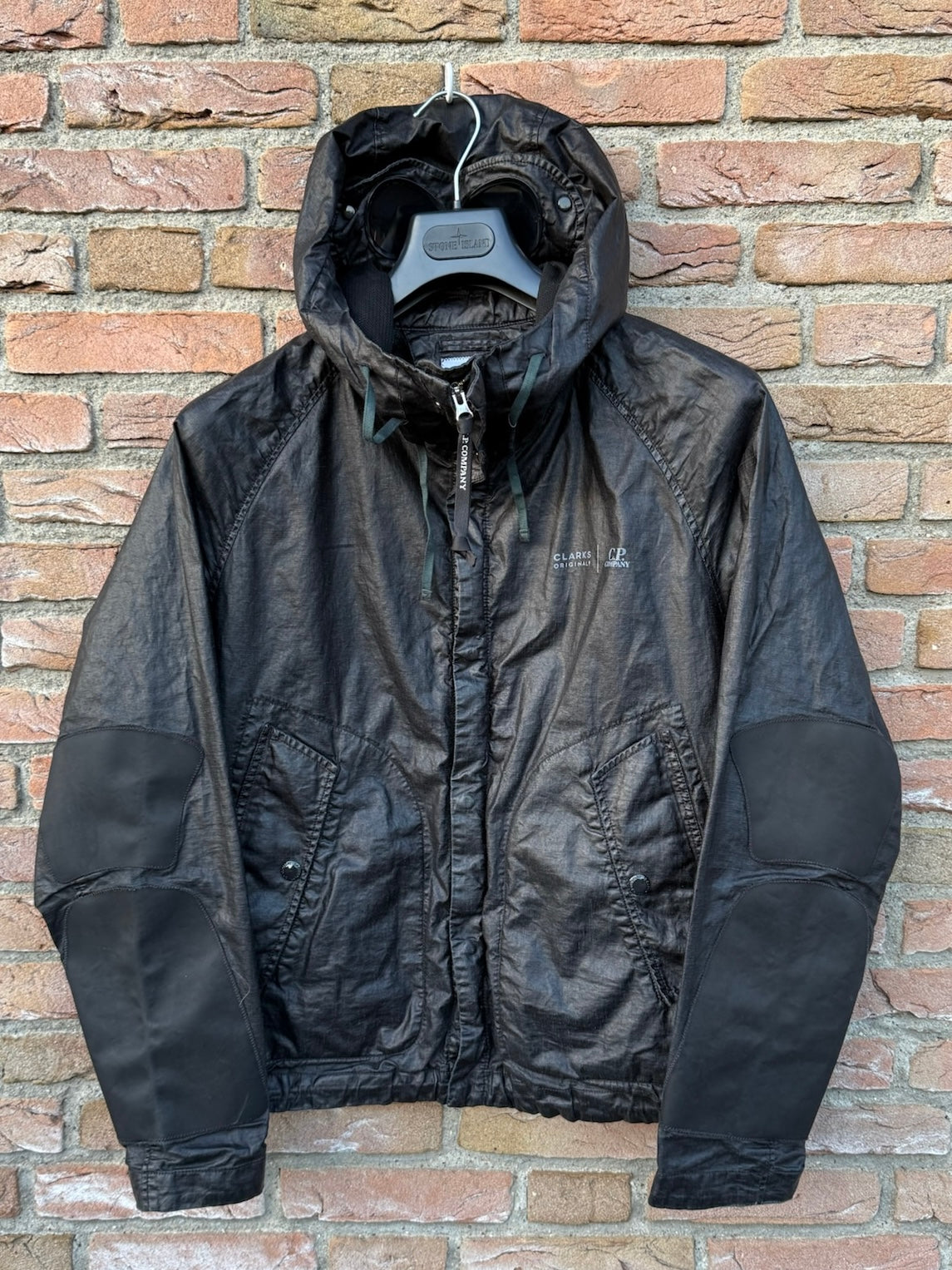 C.P. Company x Clarks Lino Wax Goggle Jacket - S