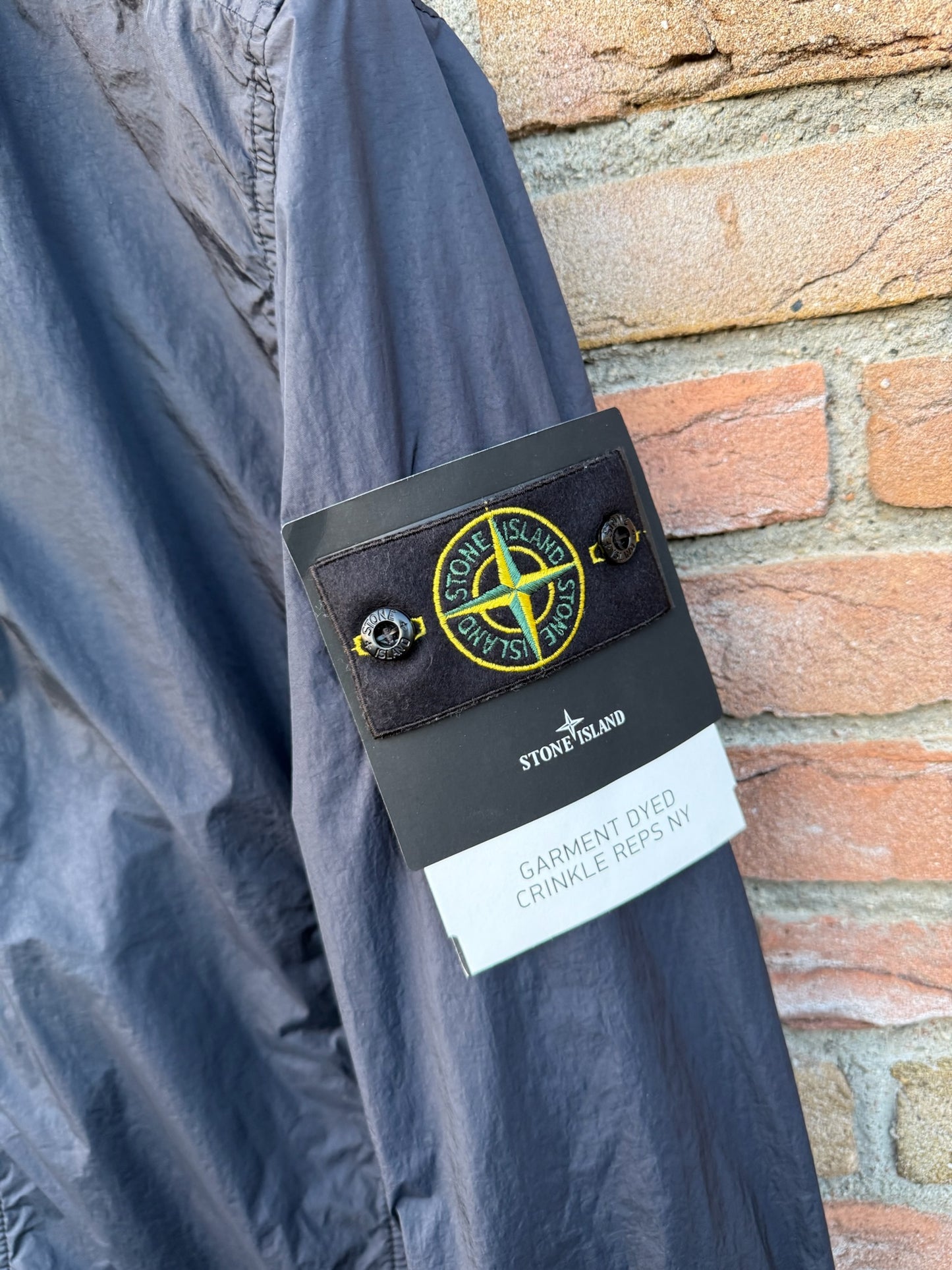 Stone Island Garment Dyed Crinkle Reps NY Jacket - M