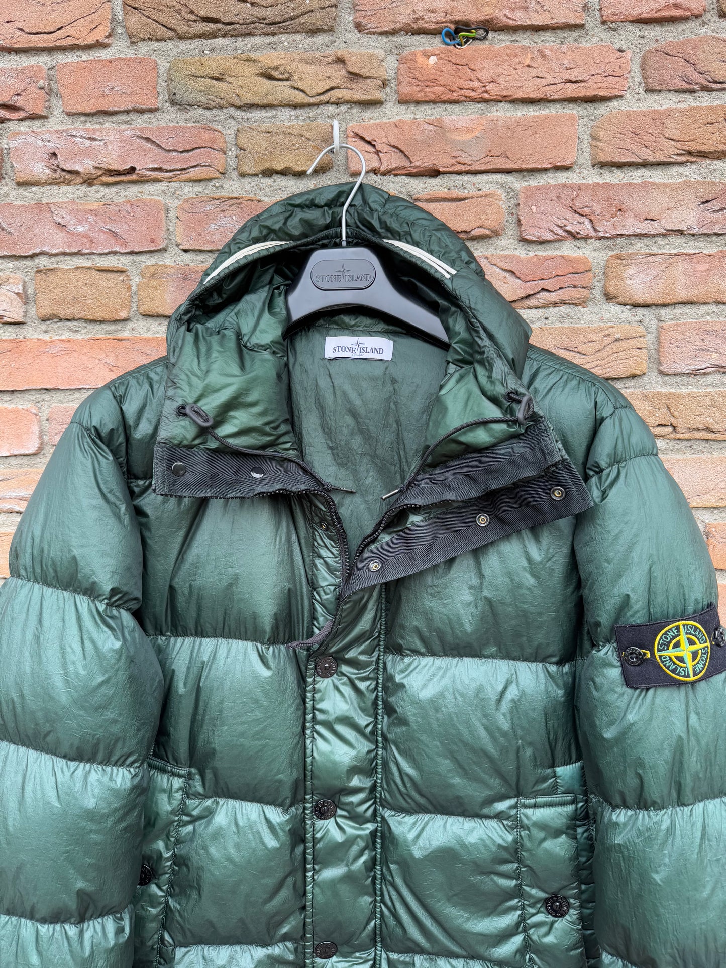 Stone Island Garment Dyed Down Jacket - L