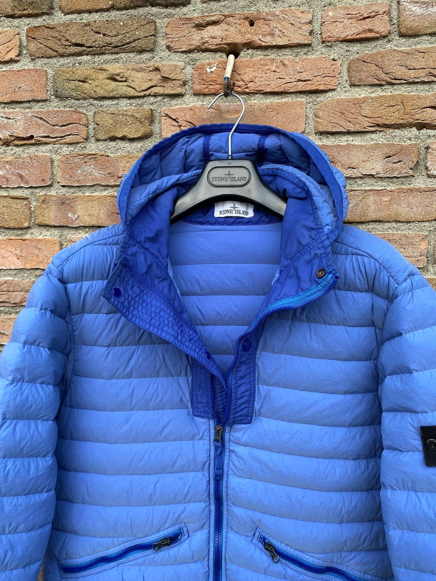 Stone Island Loom Woven Daunenjacke - XL