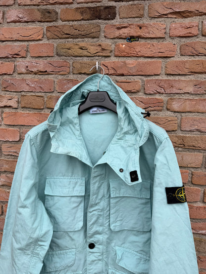 Stone Island Tela Cotone Lino Fiammato-TC Jacket - XXL