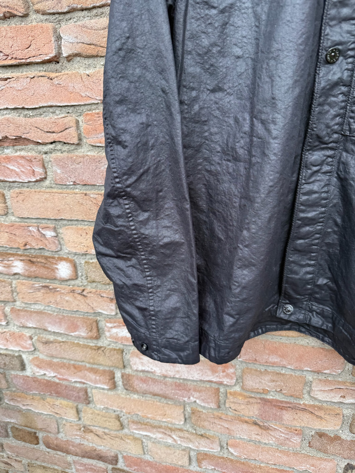 Stone Island Organic Look Nylon Panama-TC Overshirt - S