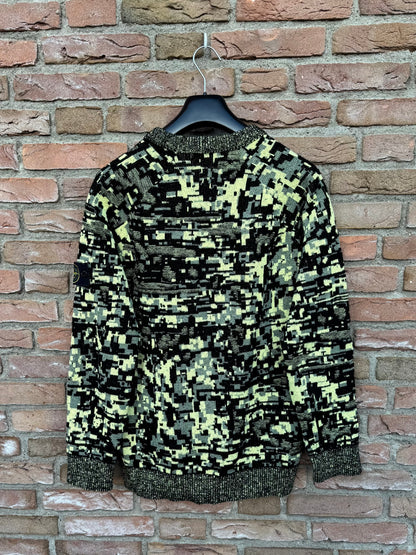 Stone Island Pixel Camo Pullover - L