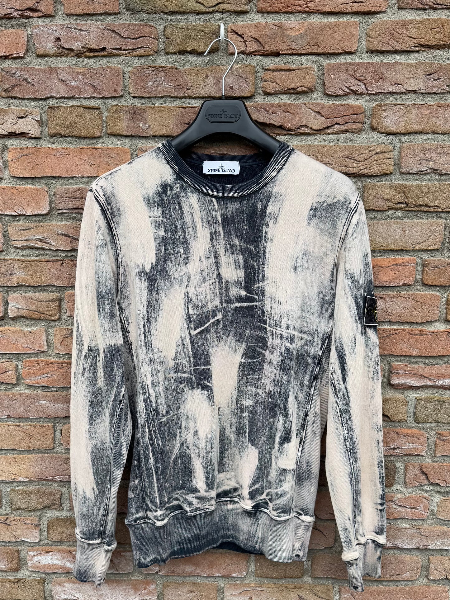 Stone Island Hand Corrosion Sweatshirt - M