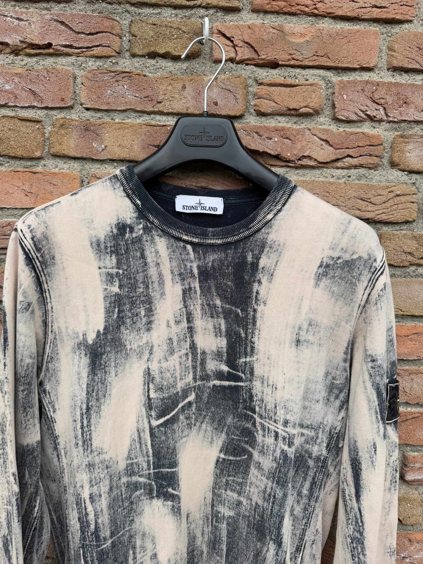 Stone Island Hand Corrosion Sweatshirt - M