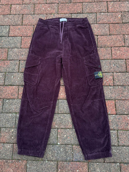 Stone Island Corduroy Cargos - W32
