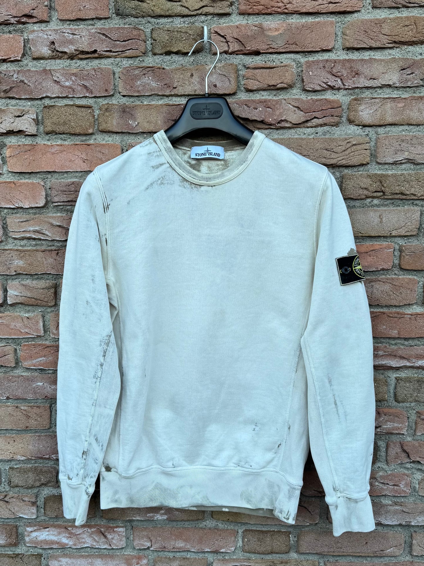 Stone Island Hand Corrosion Sweatshirt - S