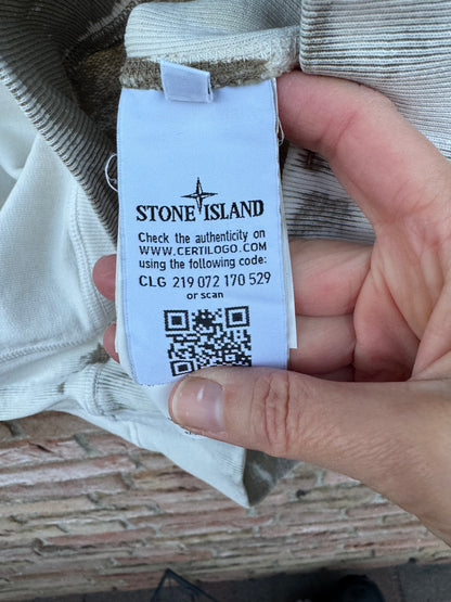 Stone Island Hand Corrosion Sweatshirt - S