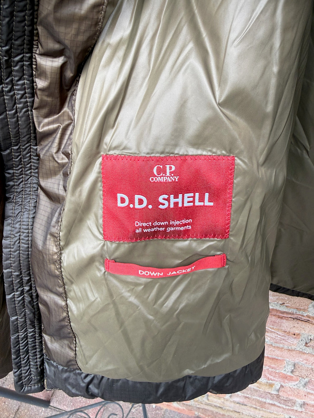 C.P. Company D.D. Shell Down Jacket - XL