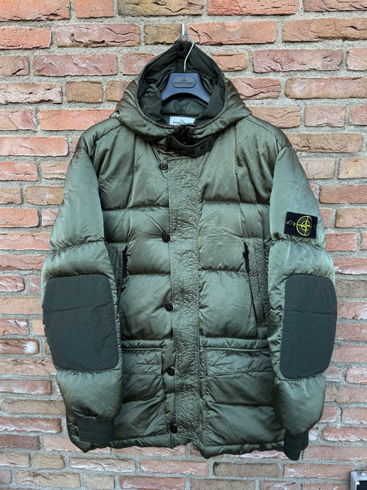 Stone Island Nylon Raso Daunenjacke - 3XL