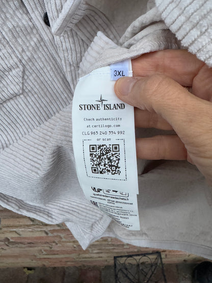 Stone Island Corduroy Overshirt - 3XL